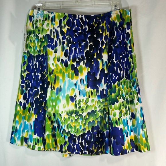 David N Dresses & Skirts - Vintage David N Womens Skirt Size 16 A Line Abstract Print Linen Blend